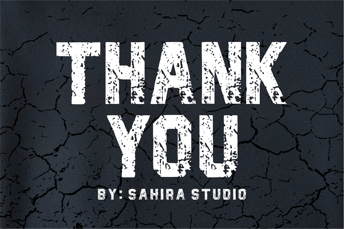 Grunge Sports - Distressed Athletic, a Sans Serif Font by Sahira Studio (Photo 5 of 7)