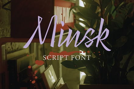 Minsk Script Font