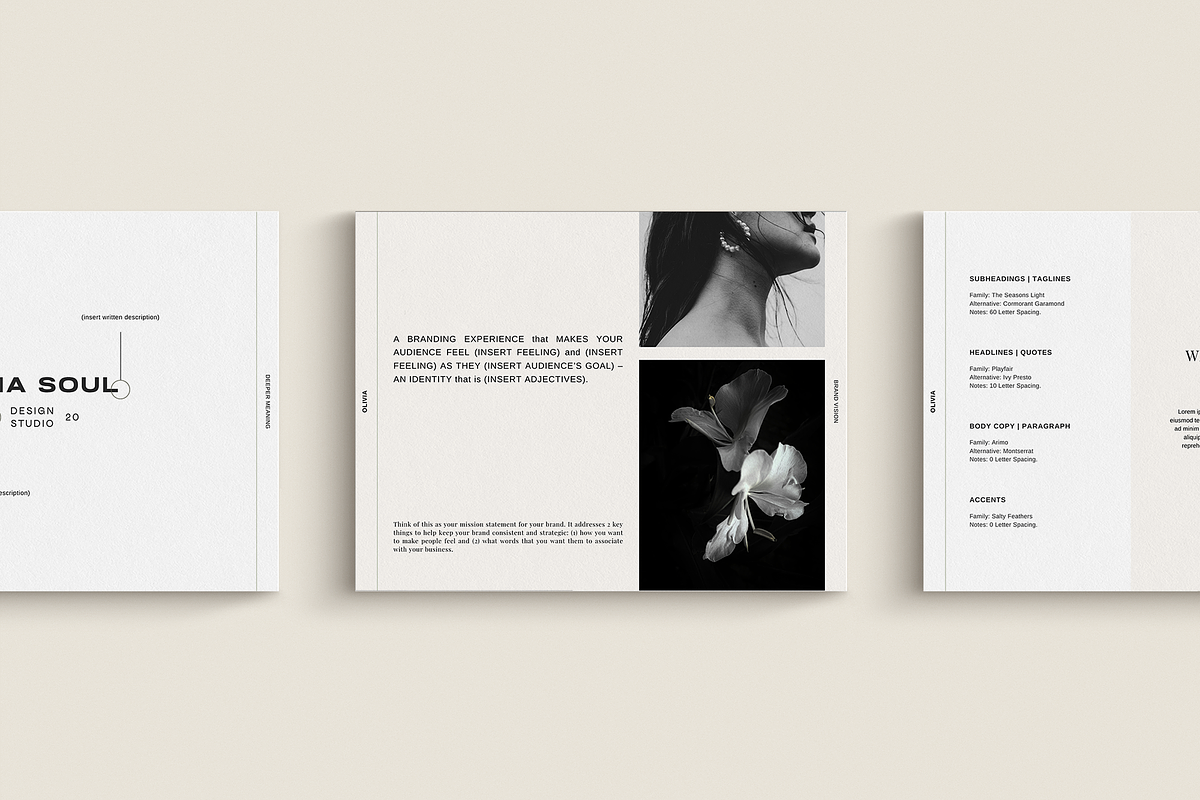 Olivia | Brand Presentation CANVA, a Presentation Template by Luna Soul Design (Photo 6 of 7)