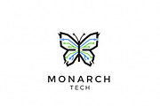 Monarch Tech Butterfly, a Branding & Logo Template by Logocreative (Thumbnail 1 of 2)
