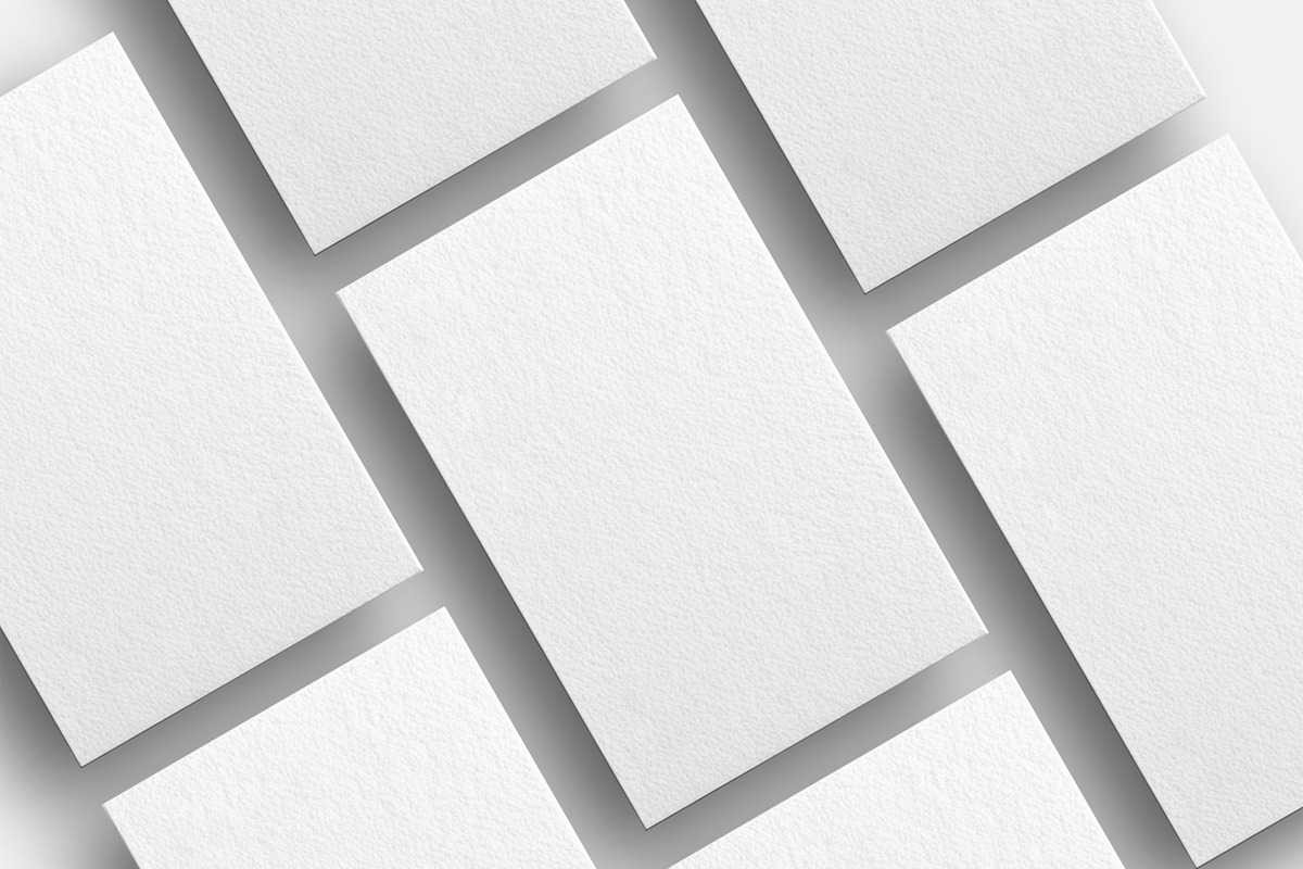 Vertical Business Card Mockup, an Advertising Mockup by CreativeShaper (Photo 2 of 3)