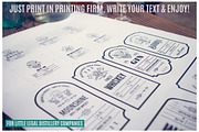 Distilling Industry: Vintage Labels, a Branding & Logo Template by Lumitar (Thumbnail 6 of 7)