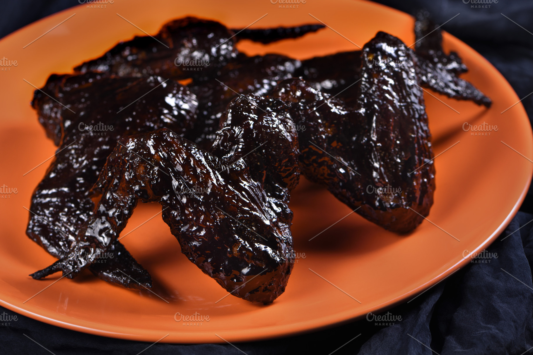 Bat wings (chicken wings), a Food & Drink Photo by Apolonia