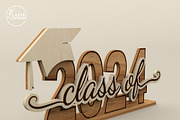 Class of 2024 Graduation Template, a Templates & Theme by LaserCutano (Thumbnail 5 of 7)