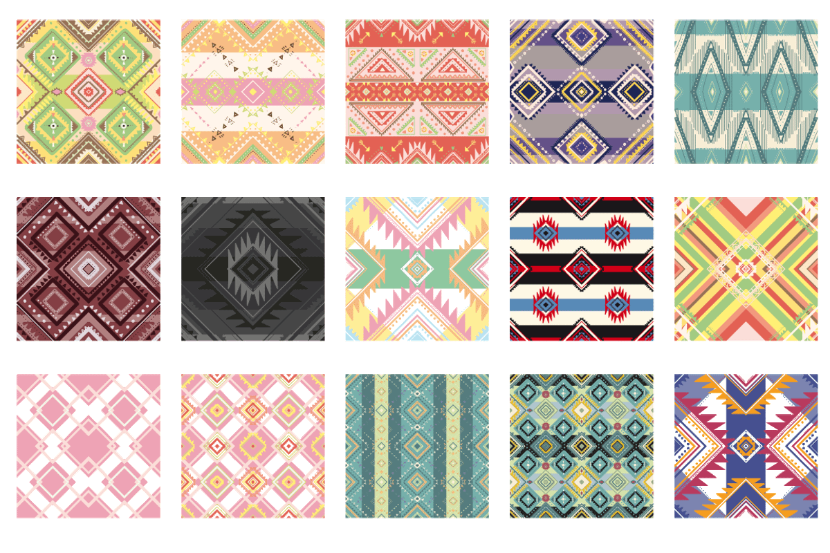 Tribal patterns, a Pattern Graphic by Art Sproot (Photo 2 of 2)
