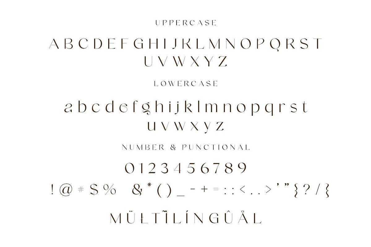 Glamour - Elegant Display Font, a Sans Serif Font by Luna Shop (Photo 3 of 9)