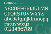 Calliope - Serif Font, a Serif Font by Alpaprana (Thumbnail 8 of 10)