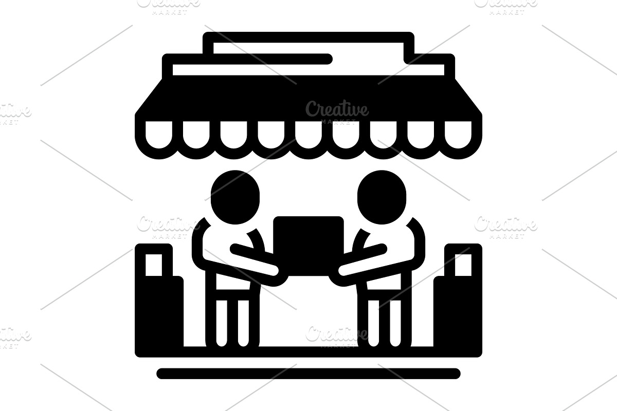 Reseller distributor solid icon, a Solid Icon by Creative priyanka