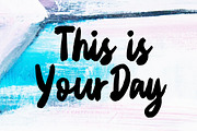 Alfissa - Brush Font, a Script Font by Weape Studio (Thumbnail 2 of 8)