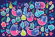 Big Sticker Bundle #2, an Animal Illustration by PenguinHouse (Thumbnail 11 of 16)