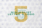 5 Minimalist Letter A Logo Vol 03, a Branding & Logo Template by Morand Union (Thumbnail 1 of 6)