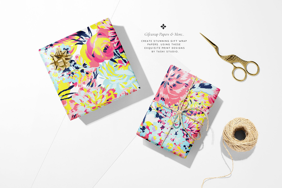 Chromaflora Exquisite Print & Motifs, a Wallpaper Graphic by Pink Linen (Photo 11 of 13)