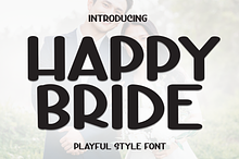 Happy Bride | Script Font
