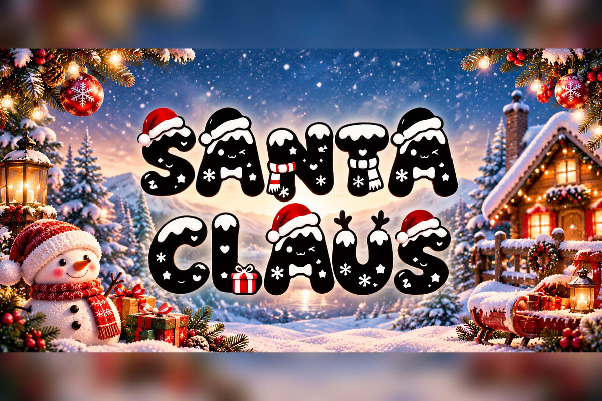 Christmas Dariona, a Handwritten Font by Yoga Letter (Photo 2 of 10)