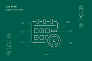 Leadership Icon Art Set, an Outline Icon by Prosymbols (Thumbnail 3 of 8)