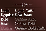 Offtime | Modern Ligature Serif Font, a Serif Font by Kandella's Art (Thumbnail 14 of 23)