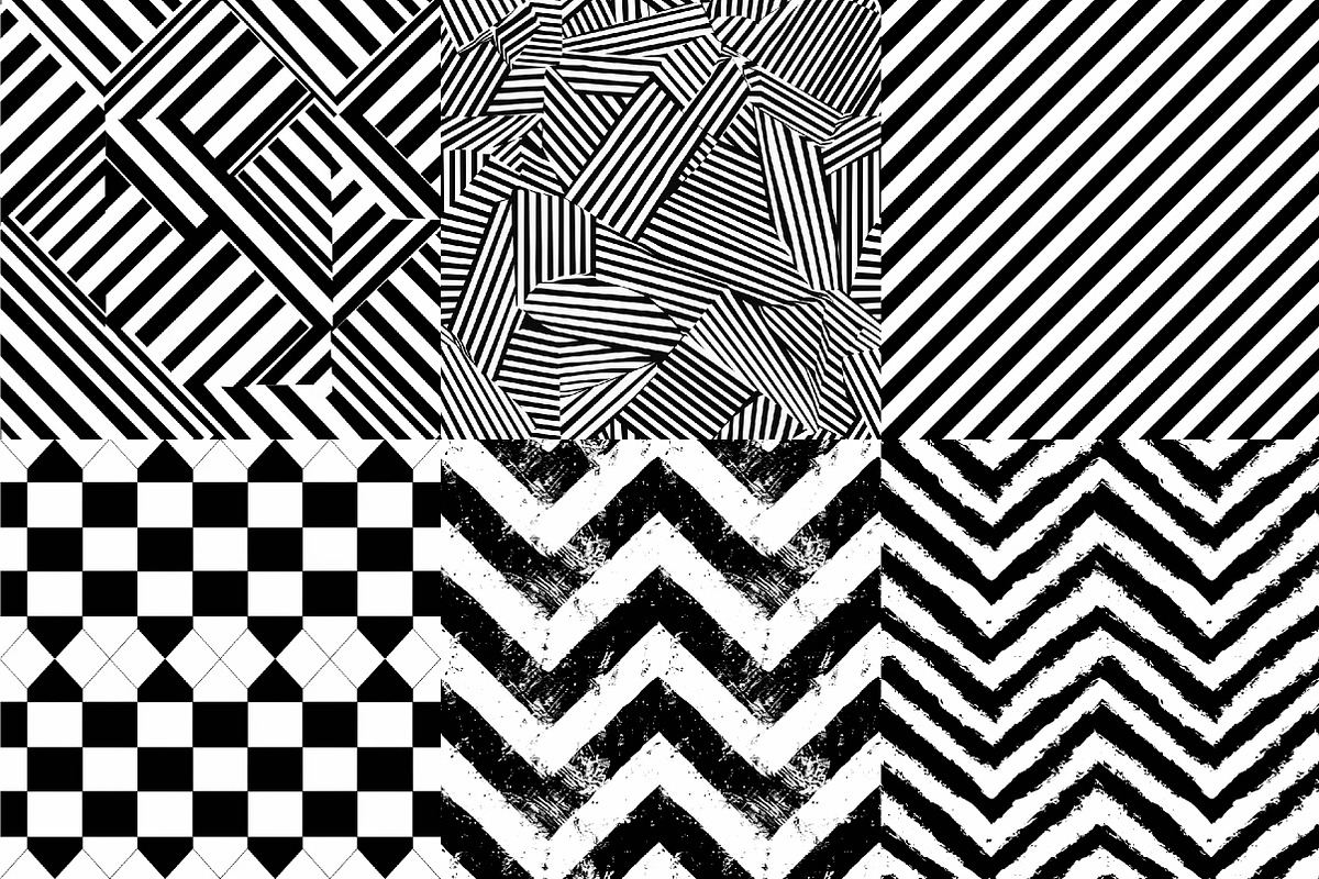 Black and White Digital Paper Backgr, a Texture Illustration by DreamPrint404 (Photo 3 of 3)