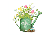 Prompt Mother Day Clipart, a Decorative Illustration by Creative design (Thumbnail 2 of 7)