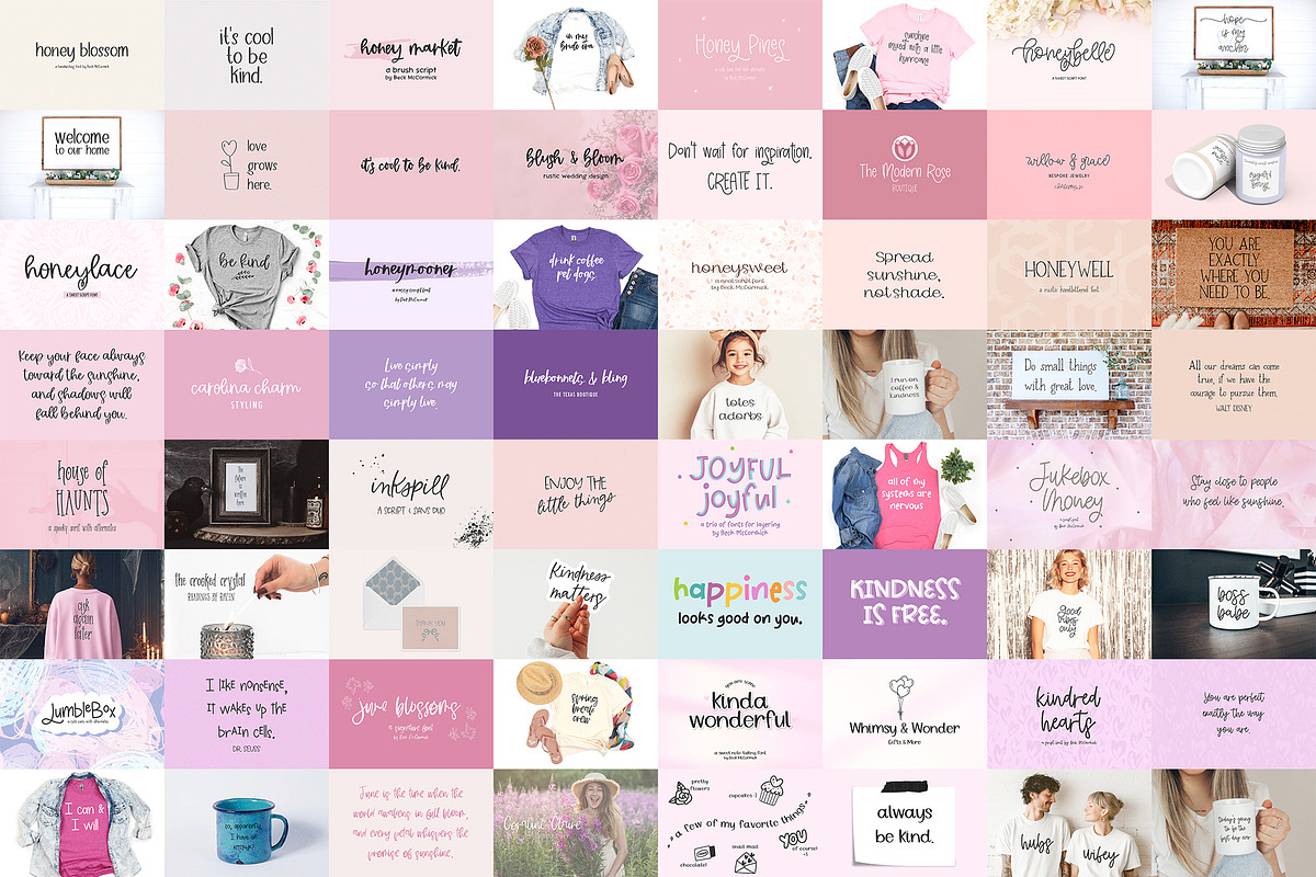 Handlettered Font Bundle, Volume 2, a Handwritten Font by Beck McCormick (Photo 7 of 15)