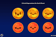 2D Icons - Planet Pack, an Object Illustration by LAYERLAB (Thumbnail 8 of 10)