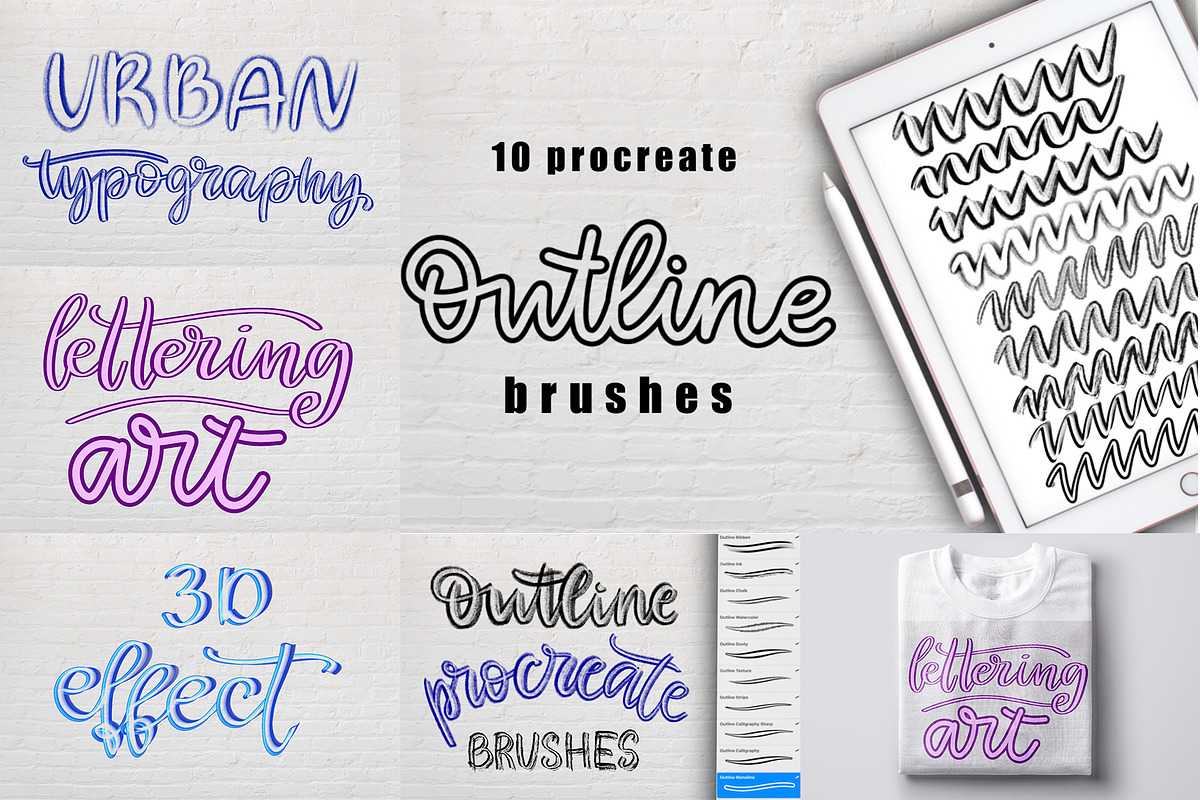 Procreate 500+ Brushes Bundle, a Brush Add-On by Almazova Dolzhenko (Photo 17 of 21)