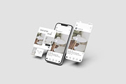 Instagram Post Mockup, an iPhone Mockup by YurnalisPerix (Thumbnail 2 of 3)