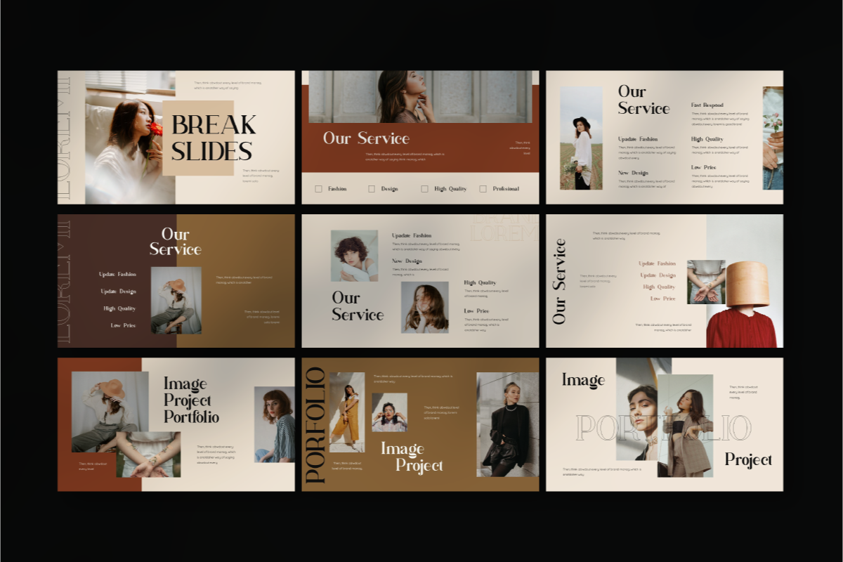 LOREMI Powerpoint Template, a Presentation Template by Inkofert (Photo 6 of 9)