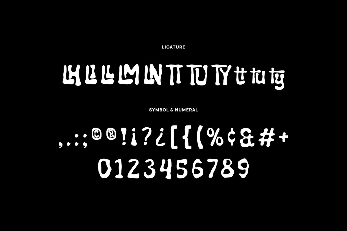 Drimelty - Melting Display Font, a Handwritten Font by Imoodev (Photo 7 of 7)
