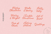 Merry Christmas vector graphics, a Decorative Illustration by Marie Smth (Thumbnail 4 of 6)
