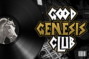 Chimers Graffiti Y2k Display Font, a Blackletter Font by dansdesign (Thumbnail 5 of 9)