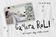 Camera Roll Casual Font, a Handwritten Font by Mneme (Thumbnail 1 of 7)