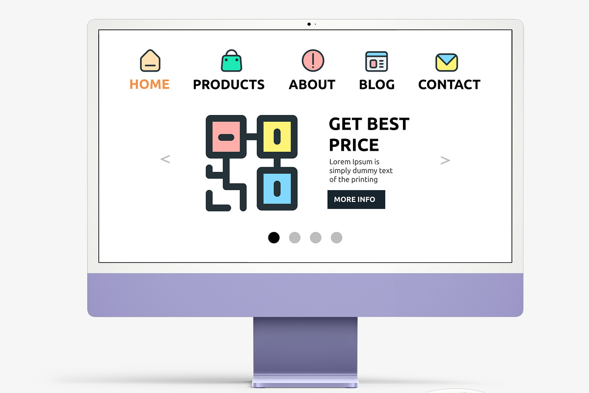 3 Version - 100 User Interface Icons, an Icon by Design_Planet (Photo 4 of 12)