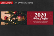 ETSY Christmas Banner Template, a Templates & Theme by illycreative (Thumbnail 5 of 16)