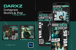 Hype Instagram Template - Darxz