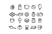 400+ outline FOOD ICONS, an Outline Icon by marusdesign (Thumbnail 5 of 24)