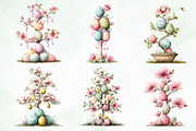 Whimsical Easter Tree Png Clipart, an Illustration by Creative Art (Thumbnail 4 of 8)