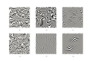 Distorted Seamless Patterns | Vol. 2, a Pattern Graphic by Curly_Pat (Thumbnail 5 of 9)