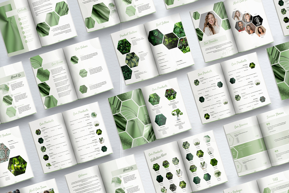 Product Catalog Template for Canva, a Magazine Template by B2 Studio (Photo 11 of 11)