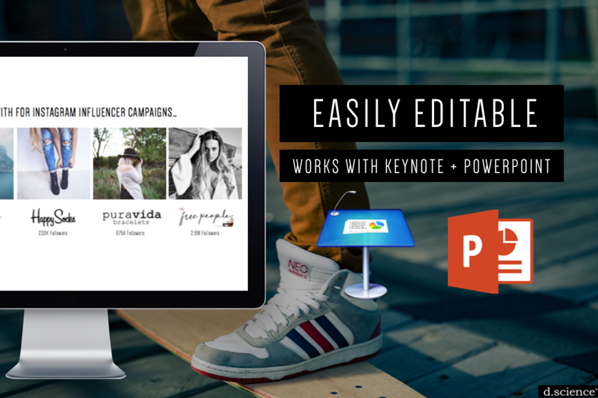 Creative Pitch Deck, Press Media Kit, a Presentation Template by Template Monkey @dscience (Photo 2 of 12)