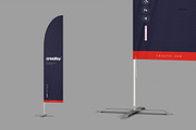 Outdoor Flags Mockup Set, an Object Graphic by creatsy2 (Thumbnail 6 of 15)
