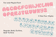 HUMOR playful font family, a Script Font by Anna Zakharchenko (Thumbnail 15 of 21)