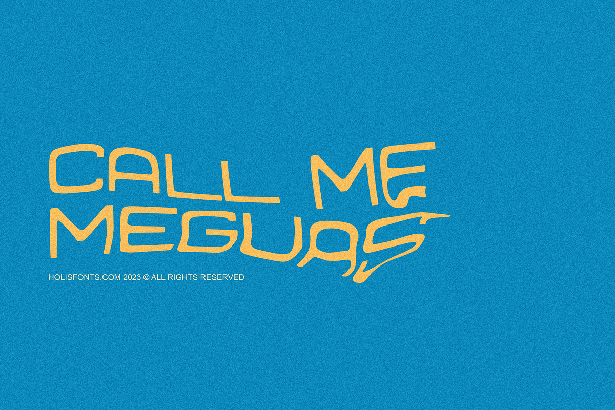 Meguas, a Sans Serif Font by 24Design Studios (Photo 8 of 9)