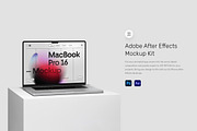 MacBook Pro 16 Mockups + Clay Style, a Mac Mockup by Mr.Mockup™ (Thumbnail 5 of 15)