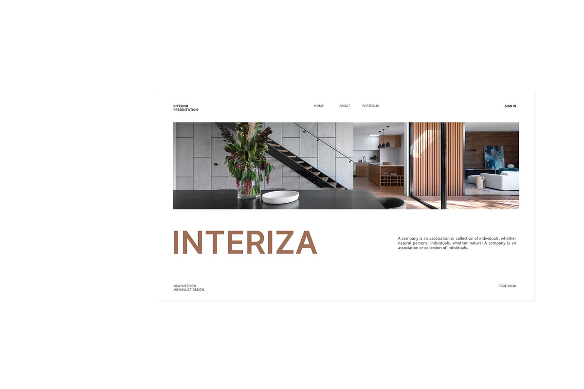 Interiza - Furniture Presentation, a Presentation Template by prps.std (Photo 2 of 9)