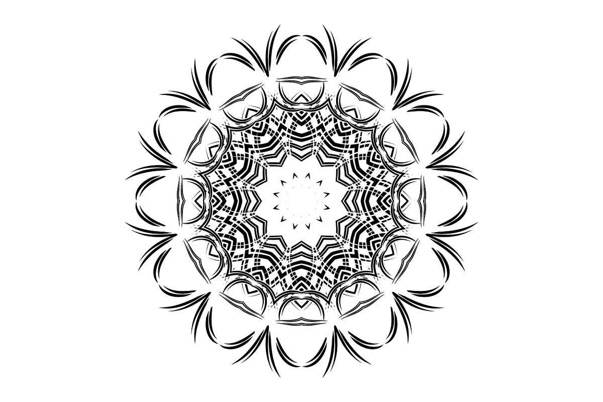 High Quality Mandala Clipart Bundle, a Decorative Illustration by NJ Himel (Photo 84 of 103)