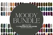 Dark and Moody Color Palette Bundle, a Palette Add-On by AureDesignCo (Thumbnail 1 of 3)