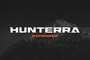 Hunterra - Heavy Expanded, a Sans Serif Font by Variatype (Thumbnail 1 of 8)
