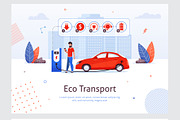 Eco Transport Flat Collection, a Websites & App Template by PavelVinnik (Thumbnail 3 of 3)