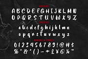 Brashty Brush Handlettering Font, a Font by Graphue (Thumbnail 3 of 8)