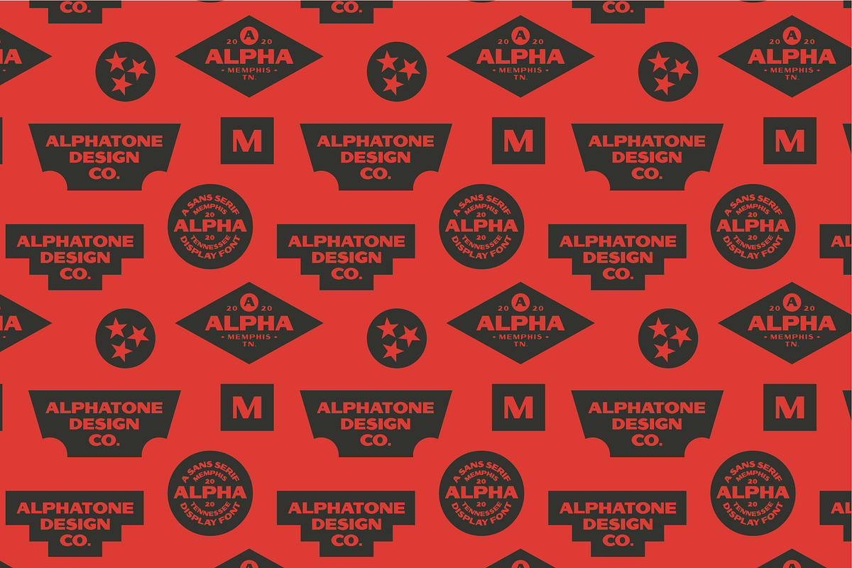 Machine Shop Bundle, a Font by Alphatone Design Co. (Photo 8 of 10)